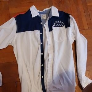 Nautica Collared Button Down